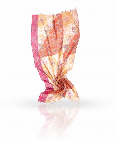 Палантин Женский W-TRIBALFL/YELL.OR